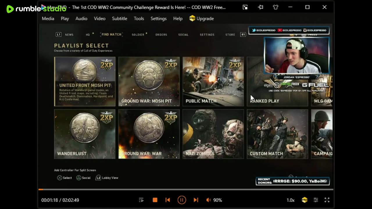 The 1st COD WW2 Community Challenge Reward Is Here! COD WW2 LIVE