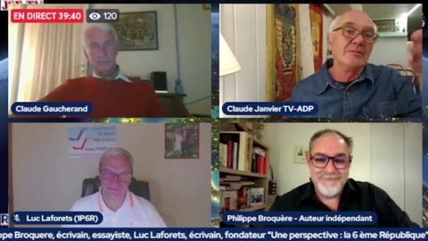 Libres Paroles. Avec Philippe Broquère, Luc Laforets et le Contre-Amiral Claude Gaucherand.