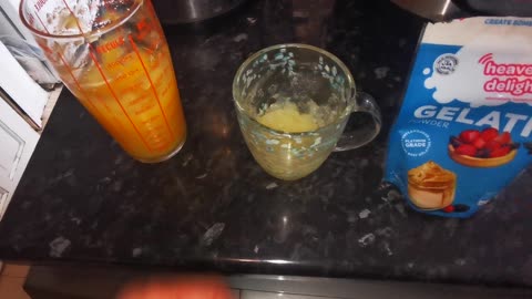 Fermented juice Jelly with Ginger bug