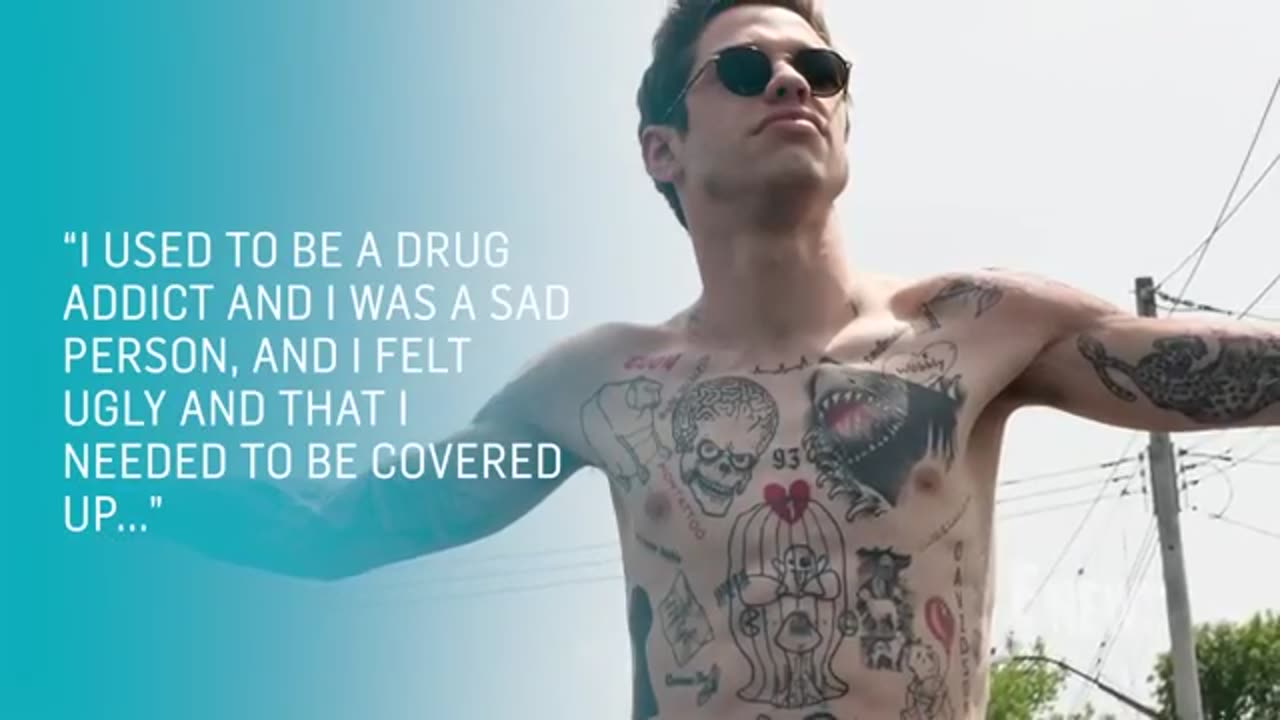 Pete Davidson Spends a Fortune on Tattoo Removal – Only 30% Done!