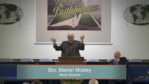 Bro. Ben Davis, Psalm 19:1-14, Sunday Evening, 6/22/2025