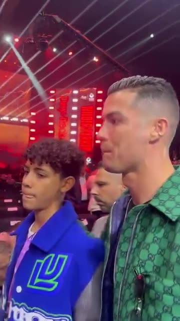 Cristiano Ronaldo & Cris jr