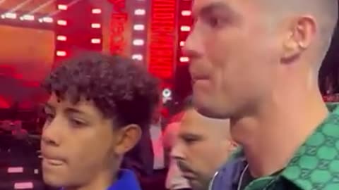 Cristiano Ronaldo & Cris jr