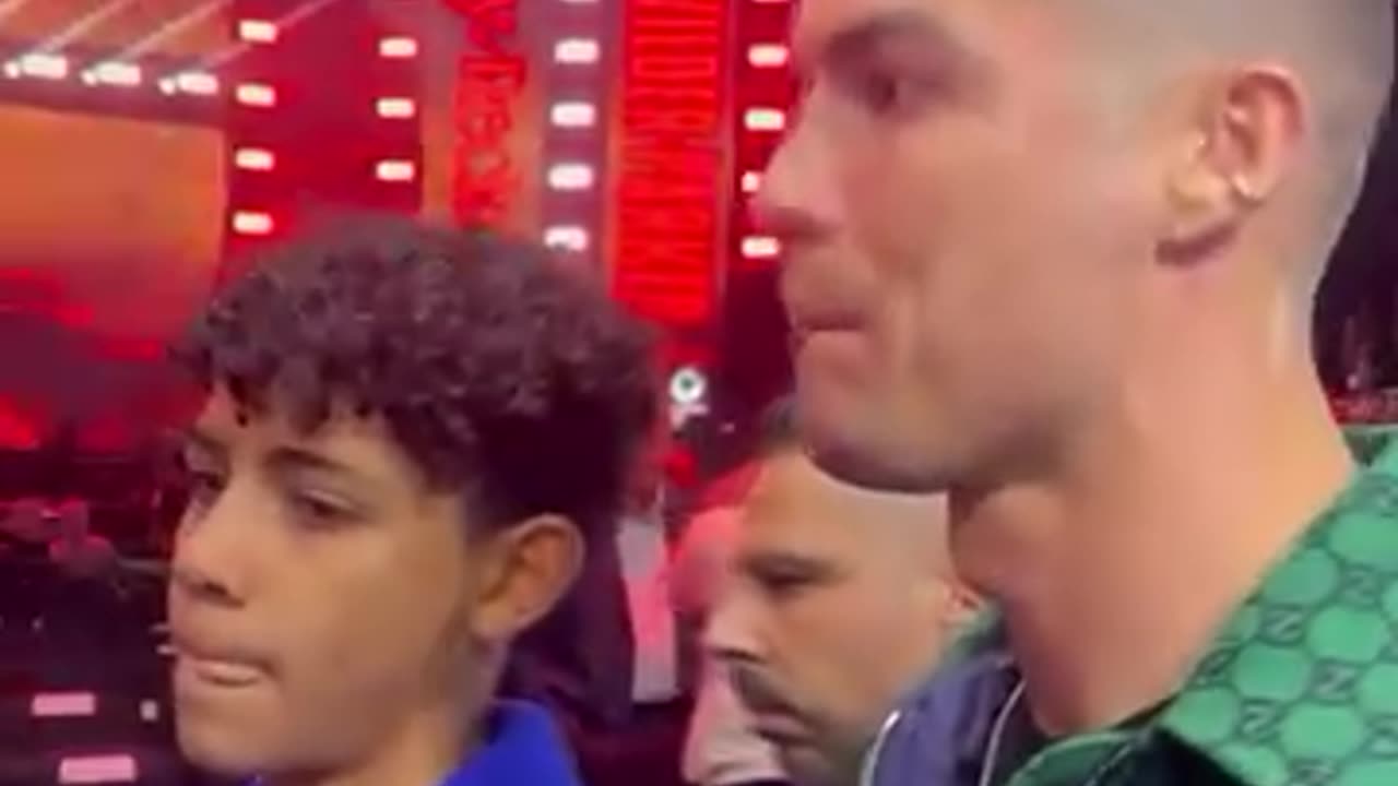 Cristiano Ronaldo & Cris jr