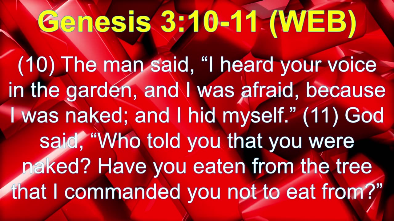 Genesis 3 WEB