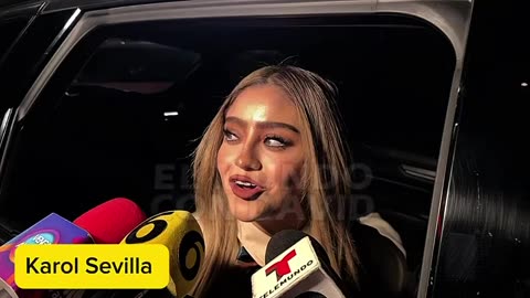 Karol Sevilla DEFIENDE a Belinda del "hate" y revela su sueño de colaborar juntas En Mentiras!