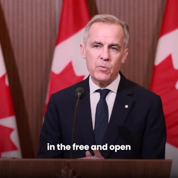 Mark Carney: "If the United State no longer wants to lead, Canada will"