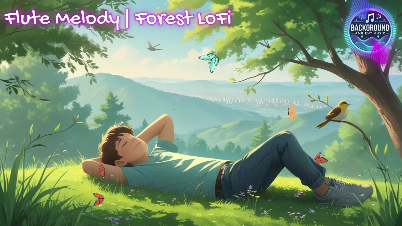 Peaceful Flute Music with Nature Sounds 🌿 | Birds Chirping & Calm Forest Ambience for Relaxation