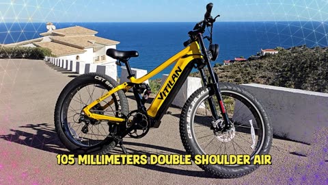 VITILAN T7 PRO Electric Bike 1600W 52V 20Ah Lithium Battery 26*4.0 Inch Fat Tire Electric Bike