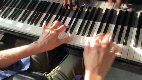 Dino at the Piano 8-22-25 He Touched Me