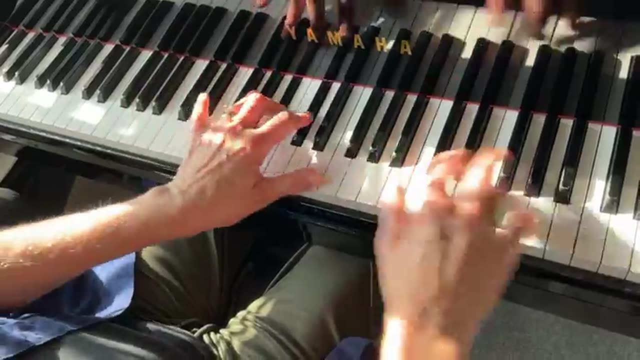 Dino at the Piano 8-22-25 He Touched Me