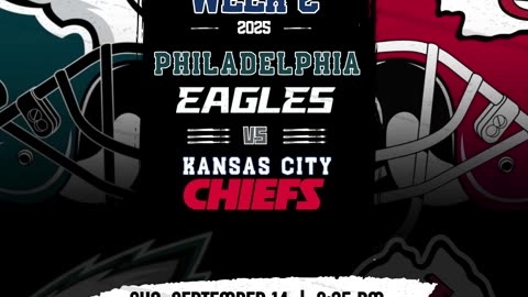 Philadelphia Eagles vs Kansas City Chiefs | Streaming | Week 2