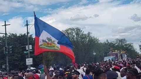 Haitians at the 58th Annual New York Carnival Parade.