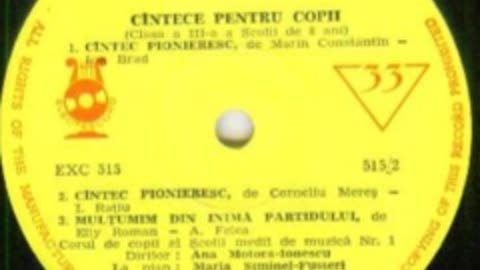 Corul de copii al scolii medii muzicale nr.1-Cantec pionieresc(Glasul tarii)