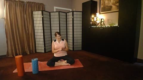 Foam roller routine for self-care