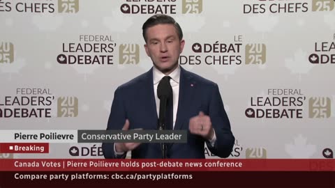 Sheila Gunn Reid - Rebel News questions Pierre Poilievre