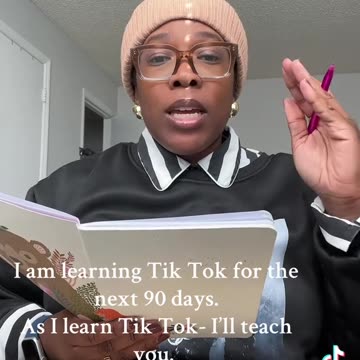 Learning about TikTok for the next 90 days