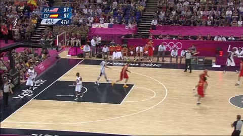 A9E Basketball - USA vs Spain - Men's Gold Final London 2012 Olympic Games