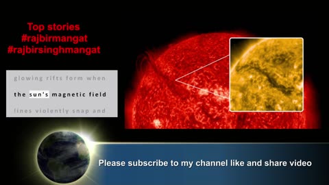 Colossal eruption carves 250,000-mile-long 'canyon of fire' into the sun