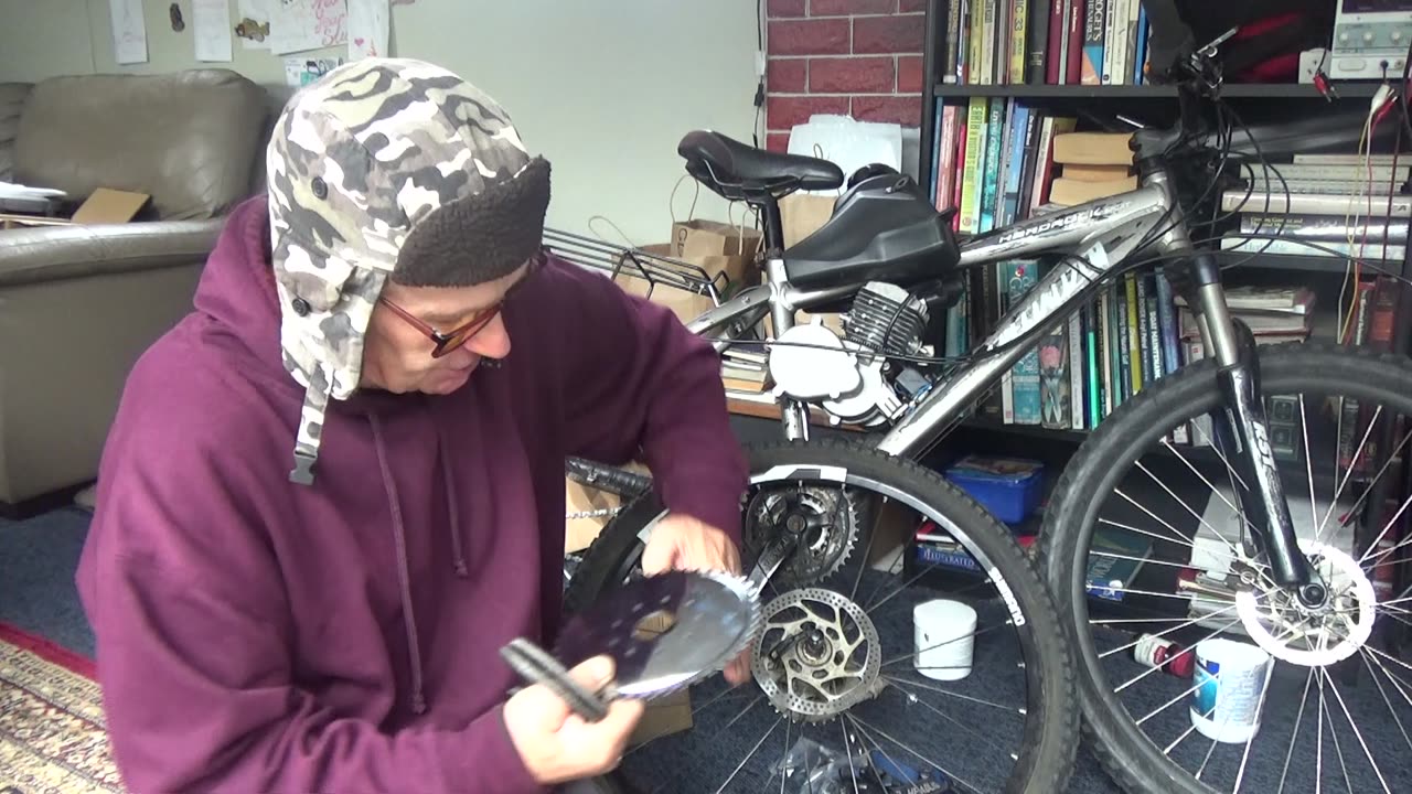 Fitting a tiny engine to my MTB - Building the perfect BugOutBike