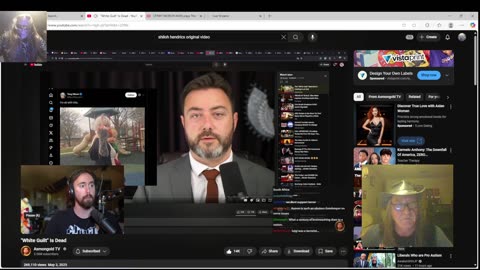 Shiloh Hendrix "White Guilt" Is Dead Asmongold reacts, I react.