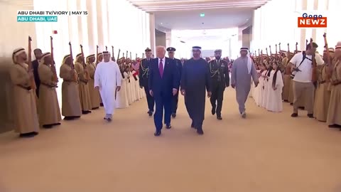 Trump Dances into UAE with Viral Hair Flip – Internet Can’t Handle It!