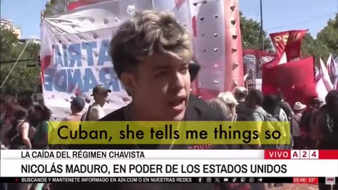 Venezuelan Survivor Calls Out Pro-Maduro Protestors: "I saw friends eat dogs"