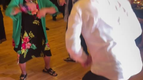 Granny Rolls Herself Off The Dance Floor