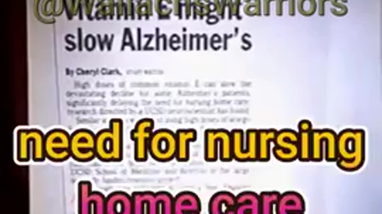 Vitamin E and brain health.