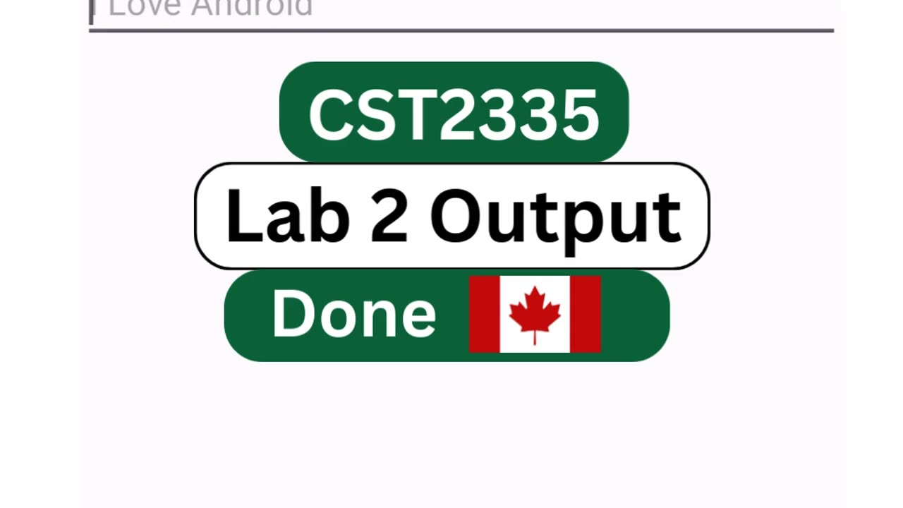 Client Work ( 𝐋𝐚𝐛 𝟐)|𝐂𝐒𝐓𝟐𝟑𝟑𝟓 𝐋𝐚𝐛 𝟐output Java XML Layouts in Android Studio| Algonquin College
