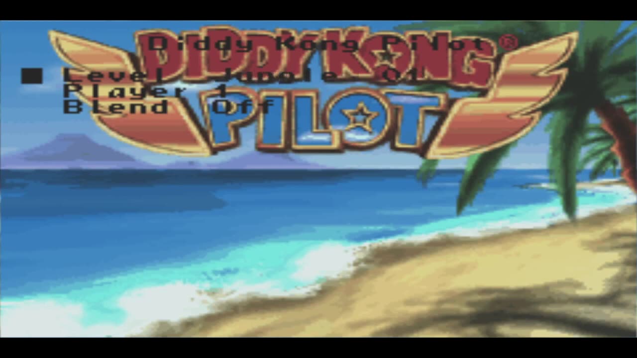Diddy Kong Pilot Protótipo Swamp 01