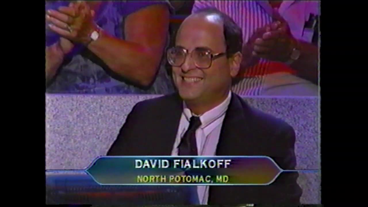 Bill Plays! Who Wants to Be a Millionaire? (Primetime): August 16 '99 season 1 Episode 1 PREMARE