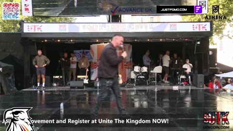 „UNITE THE KINGDOM in London We fight for Europe Petr Bystron (AfD Germany) 