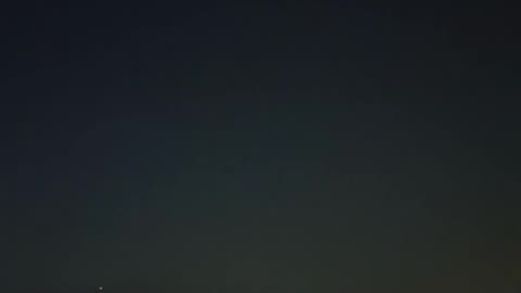 The skies of Tehran right now