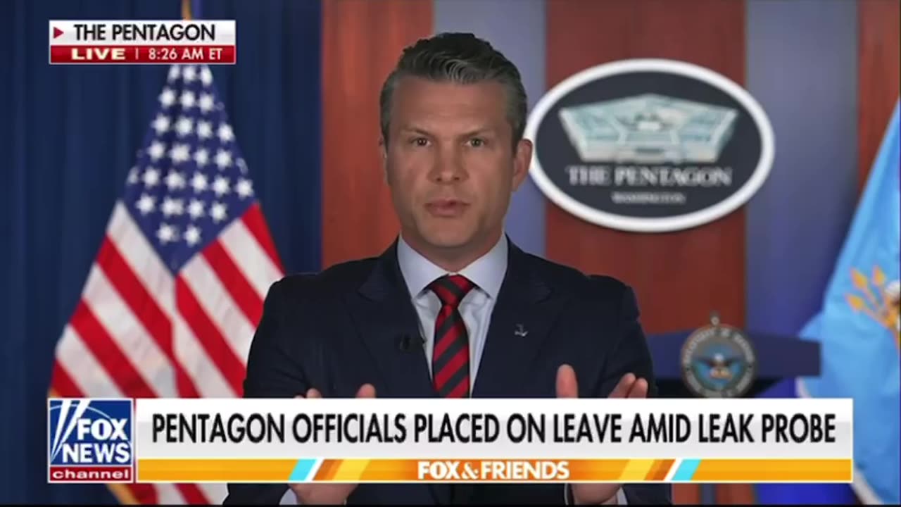 Sec Def Pete Hegseth is the man for the job period.