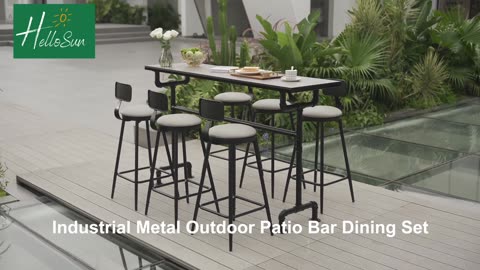 Elevate Your Outdoor Space with Stylish Bar Furniture! 🍹🌞