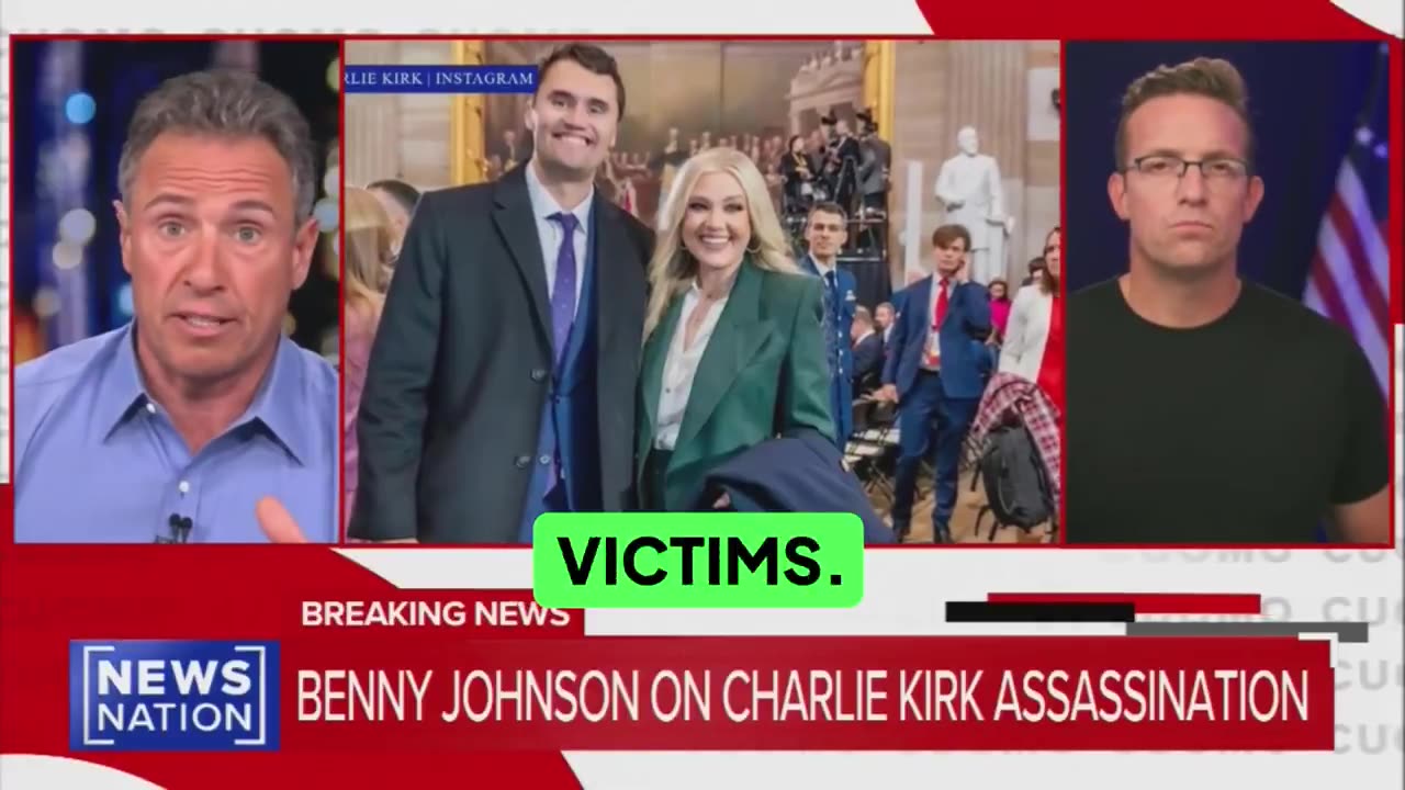 Benny Johnson checks Chris Cuomo: Don’t you ever talk about Charlie Kirk or our movement