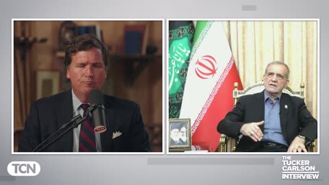 Tucker Carlson Interviews President of Iran Masoud Pezeshkian