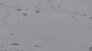 Rescue helicopter crashes in Lobuche Mountain of Khumbu, Nepal during Everest Region