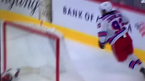 Rangers C #93 Mika Zibanejad 🥅(21)🏒Wrist-Shot Goal