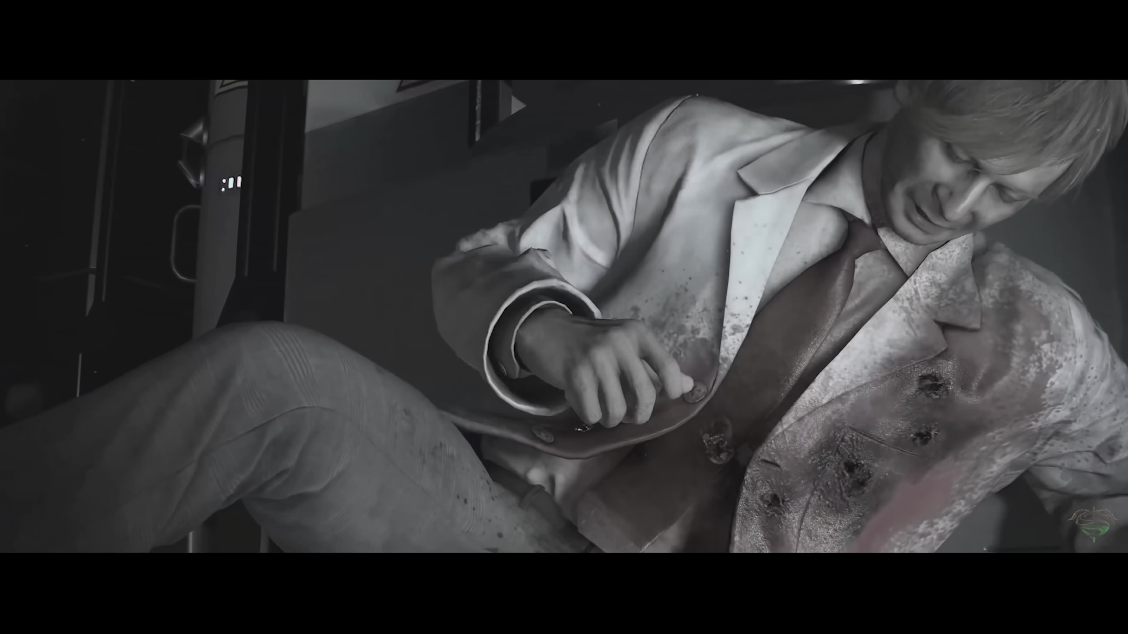 Chris Evans and Elizabeth Olsen in Resident Evil 2 Remake