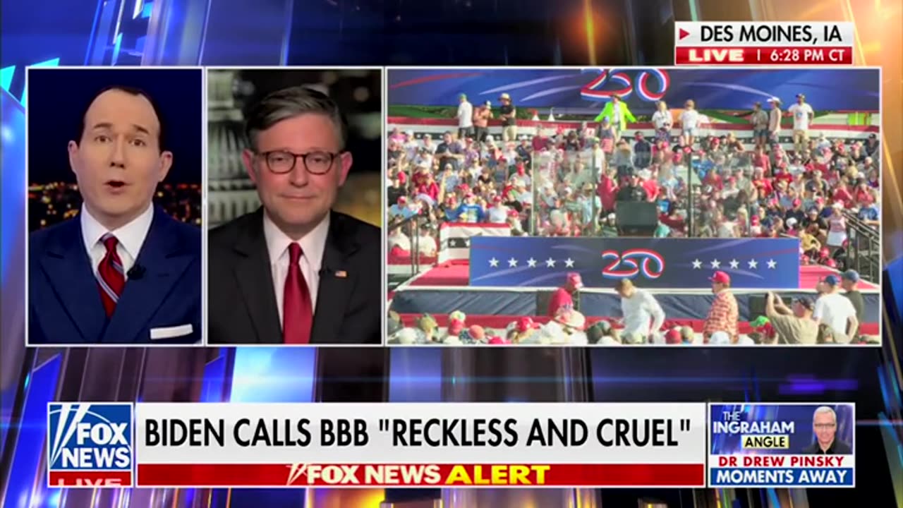 Mike Johnson on FNC, 7/3/2025