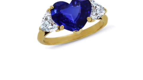 600 custom made unique heart emerald center stone and heart diamond three stone engagement ring