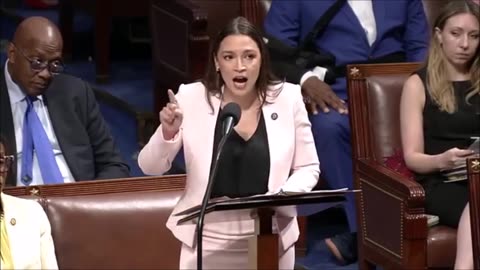 AOC very upset over 'Big Beautiful Bill'