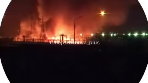 Massive Fires at Volgograd Oil Refinery Hit by Ukrainian Drones Overnight