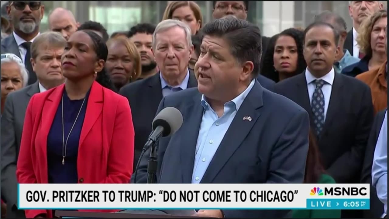 Pritzker To Trump: “Do Not Come To Chicago… If You Do, We Face A Difficult Time Ahead"