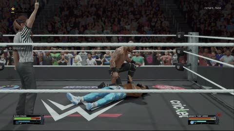 wwe 2k25 316 universe Shawn Spears VS Ashante Thee Adonis