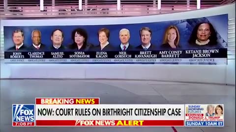 SCOTUS has just ruled the radical left district judges are no longer able to enact nationwide injunctions