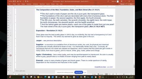 Revelation 21 – Part 2 conclusion