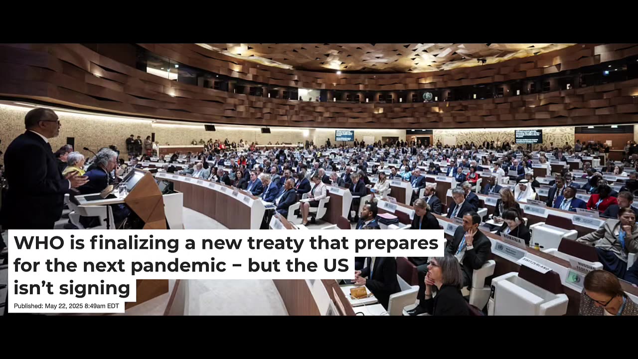 IMPECCABLE TIMING! AS HIGHLY INFECTIOUS COVID VARIANT HITS AMERICA AS THEY PASS PANDEMIC TREATY.